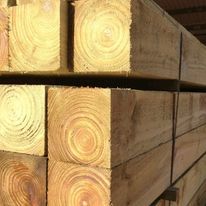 Treated Timber Fence Posts 100mm X 100mm (4″ X 4″)